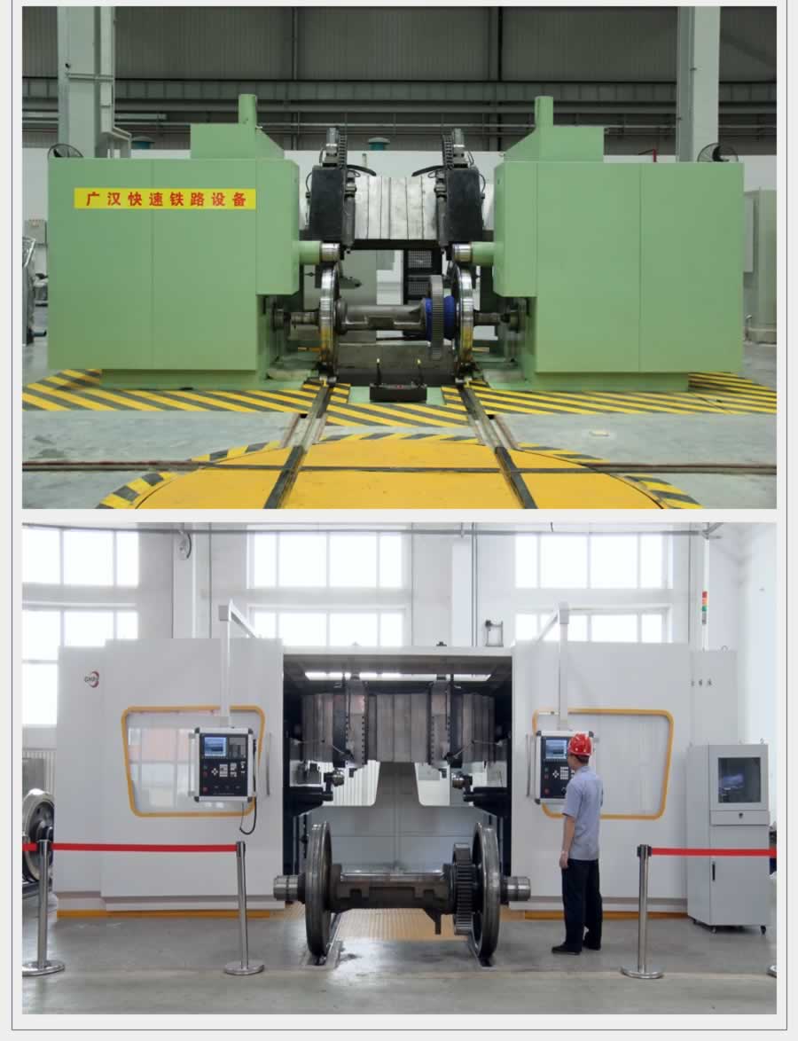 CSK-8011 CNC 门式数控车轮车床